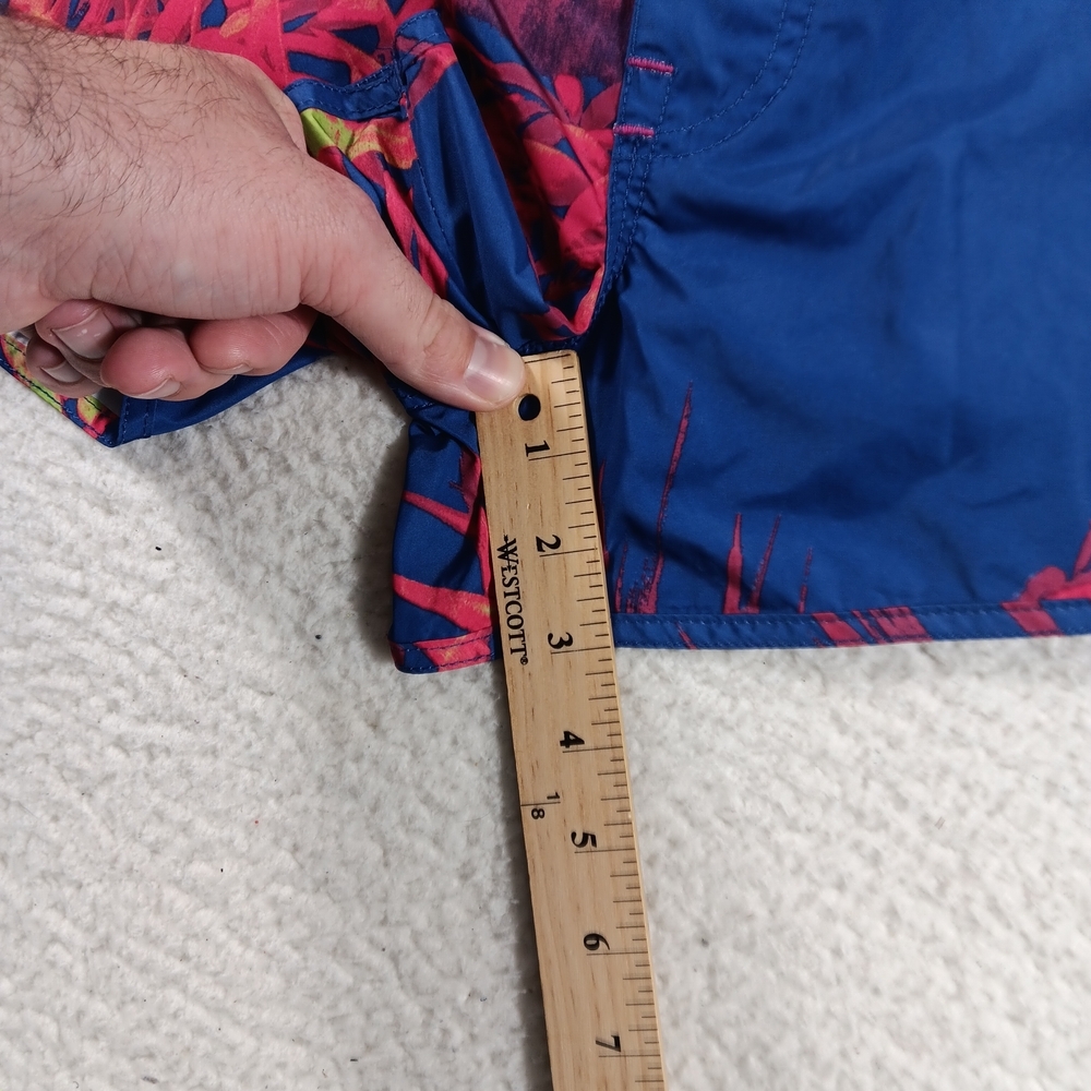 Diesel Beachwear Swim Trunks Mens Large Board Short 3" Inseam Retro Vacation - Picture 10 of 12